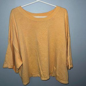 Relaxed Fit Golden Yellow Tee